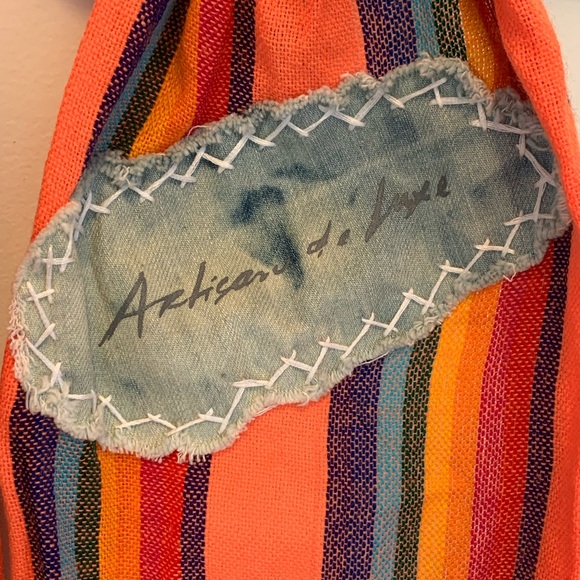 Free People  scarf. Artisan de luxe .100% Acrílico.Múltiple colors design ❤️new - Picture 7 of 8